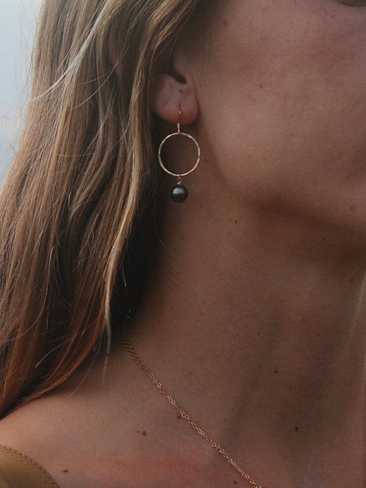 Tutu Mini Hammered Hoops