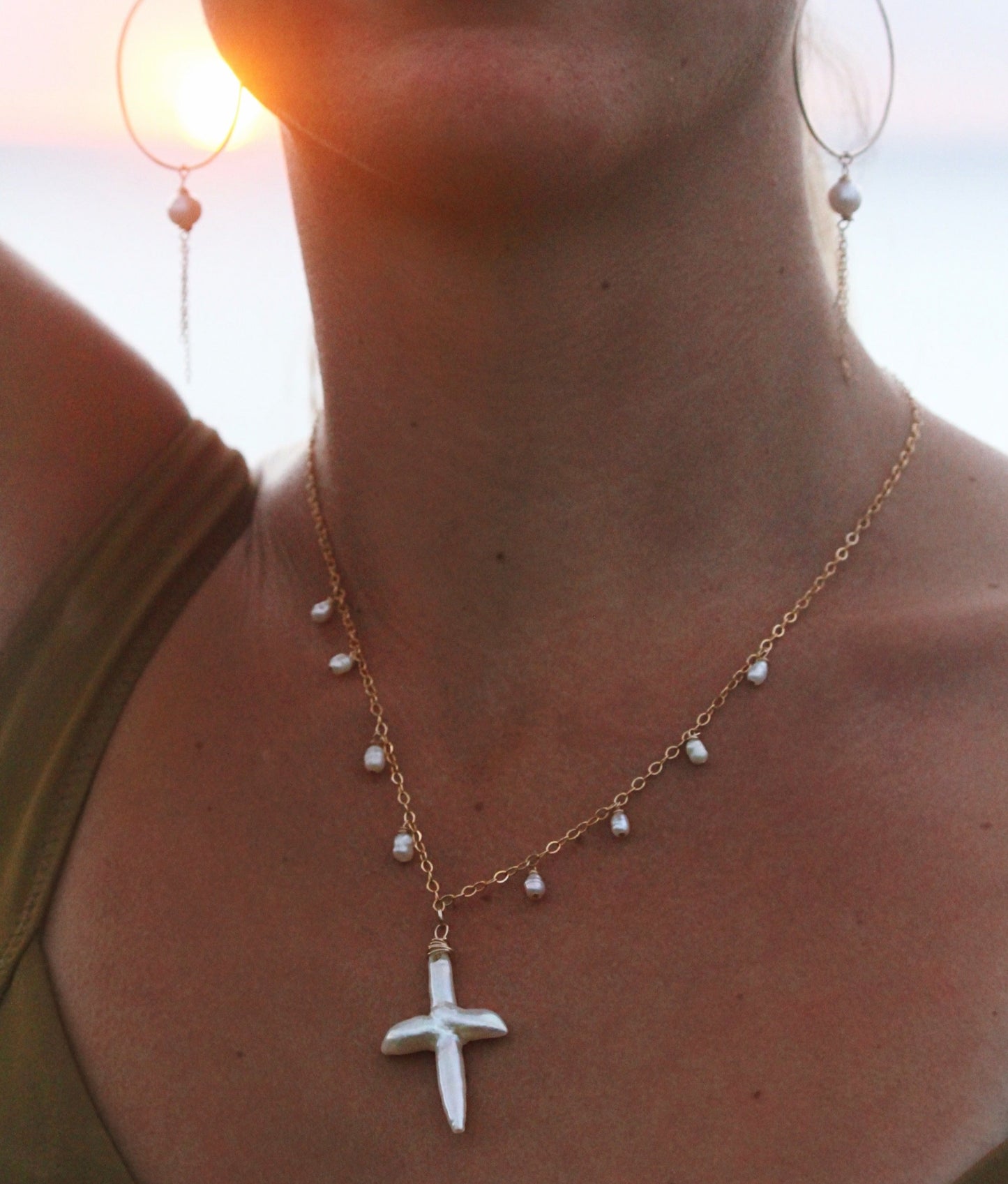 Cross My Heart Necklace